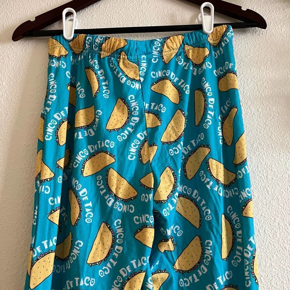 Cinco de Taco PJ Pants Women's XS - Picture 6 of 8